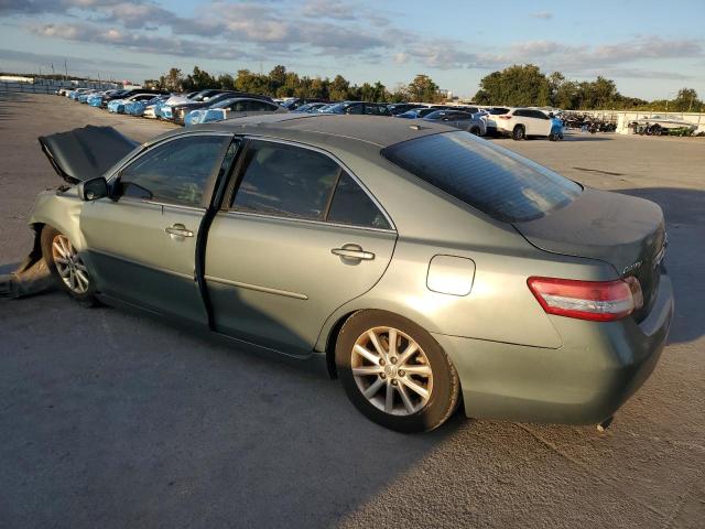 4T1BF3EK6BU715195 - 2011 TOYOTA CAMRY BASE GREEN photo 2