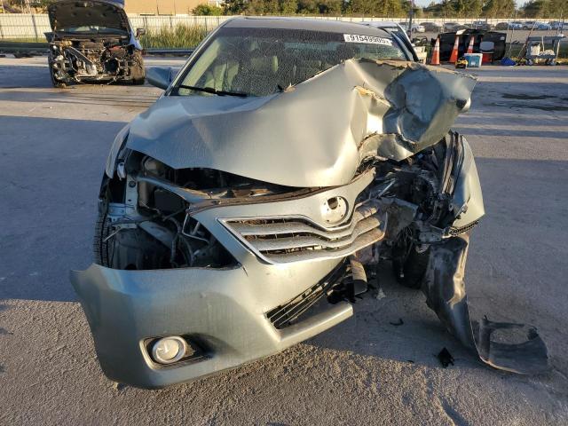 4T1BF3EK6BU715195 - 2011 TOYOTA CAMRY BASE GREEN photo 5