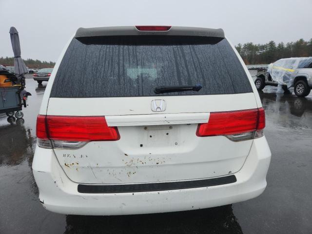 5FNRL3H76AB001240 - 2010 HONDA ODYSSEY EXL WHITE photo 6