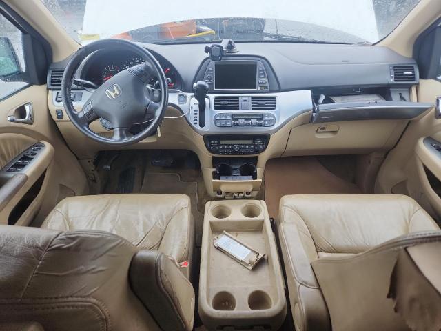 5FNRL3H76AB001240 - 2010 HONDA ODYSSEY EXL WHITE photo 8