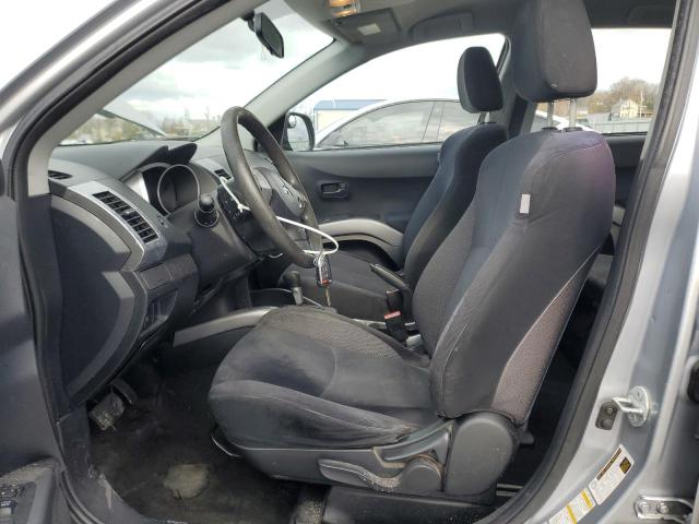 JA4MS31X87U003587 - 2007 MITSUBISHI OUTLANDER ES SILVER photo 7