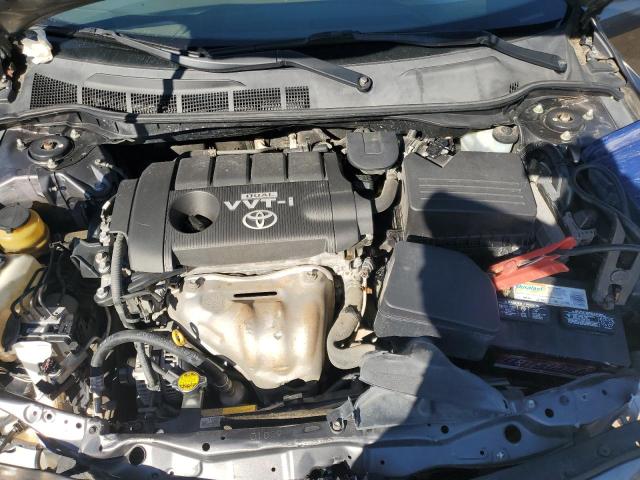 4T4BF3EK5AR062976 - 2010 TOYOTA CAMRY BASE GRAY photo 11