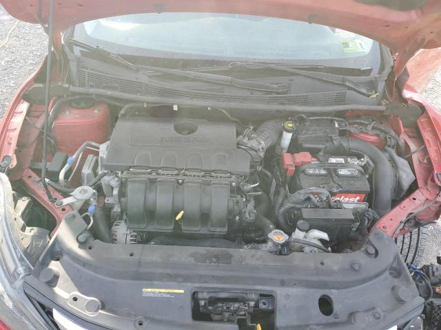 3N1AB7AP1KY375622 - 2019 NISSAN SENTRA S Rot Foto 11