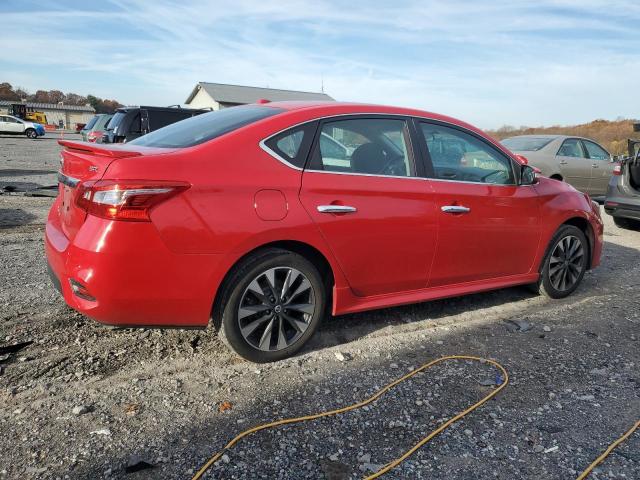 3N1AB7AP1KY375622 - 2019 NISSAN SENTRA S Rot Foto 3