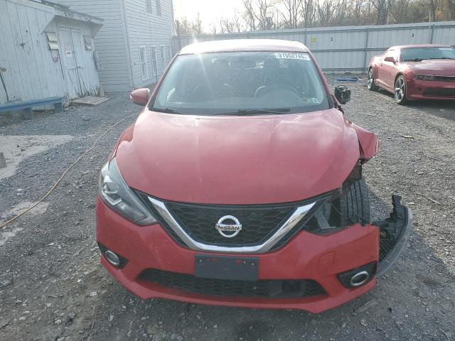 3N1AB7AP1KY375622 - 2019 NISSAN SENTRA S Rot Foto 5