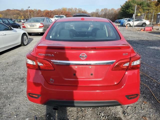 3N1AB7AP1KY375622 - 2019 NISSAN SENTRA S Rot Foto 6