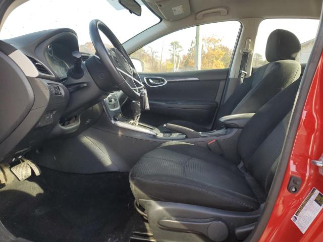 3N1AB7AP1KY375622 - 2019 NISSAN SENTRA S Rot Foto 7