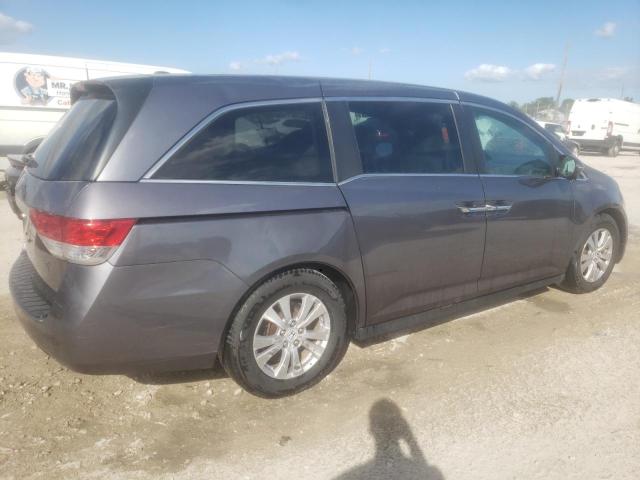 5FNRL5H66FB013124 - 2015 HONDA ODYSSEY EXL GRAY photo 3