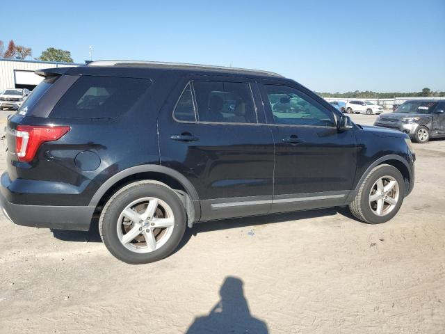 1FM5K7D89GGC20064 - 2016 FORD EXPLORER XLT أسود صورة 3