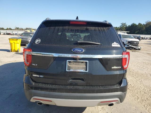1FM5K7D89GGC20064 - 2016 FORD EXPLORER XLT أسود صورة 6