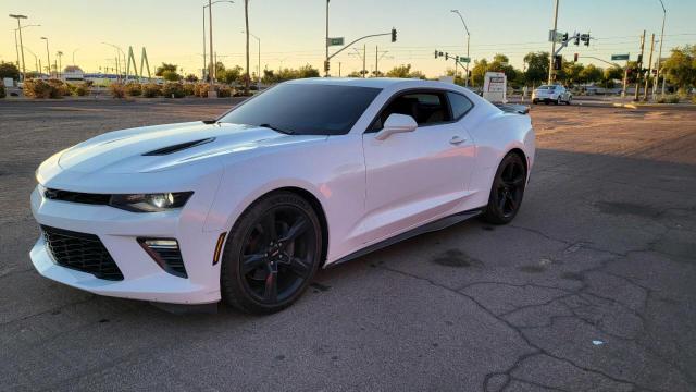 1G1FH1R78H0176792 - 2017 CHEVROLET CAMARO SS WHITE photo 2