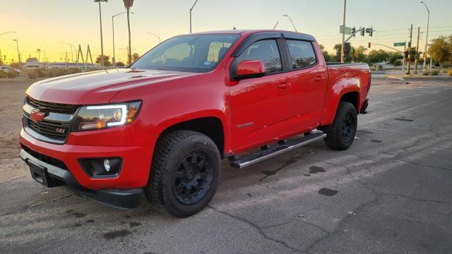 1GCGTDEN3J1150004 - 2018 CHEVROLET COLORADO Z71 RED photo 2