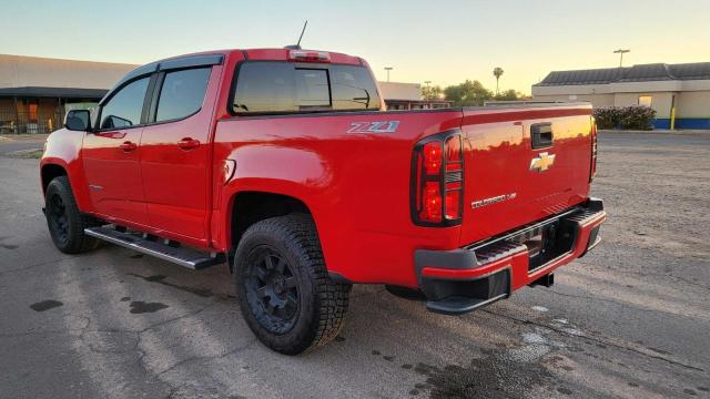 1GCGTDEN3J1150004 - 2018 CHEVROLET COLORADO Z71 RED photo 3