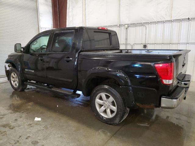 1N6AA0EC9DN304275 - 2013 NISSAN TITAN S BLACK photo 2