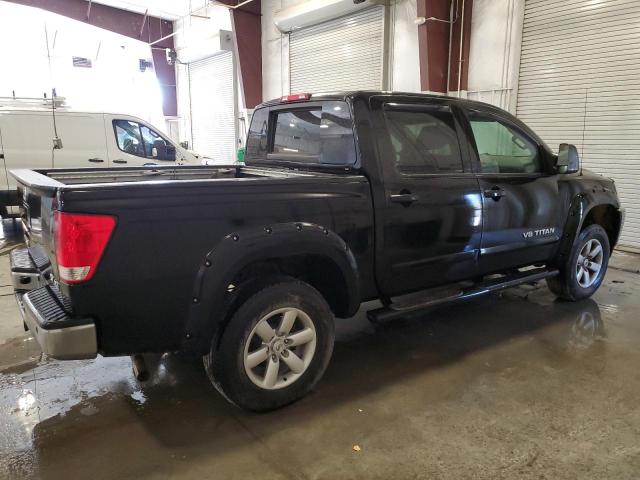 1N6AA0EC9DN304275 - 2013 NISSAN TITAN S BLACK photo 3