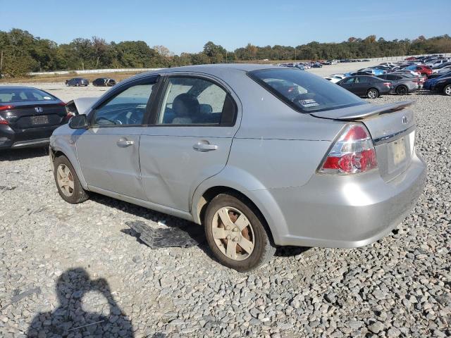 KL1TD56637B053422 - 2007 CHEVROLET AVEO BASE Күміс фото 2