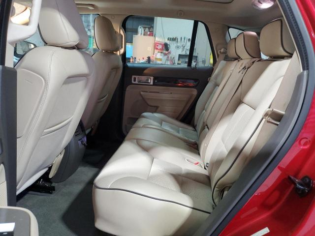 2LMDJ8JC0ABJ19768 - 2010 LINCOLN MKX RED photo 11