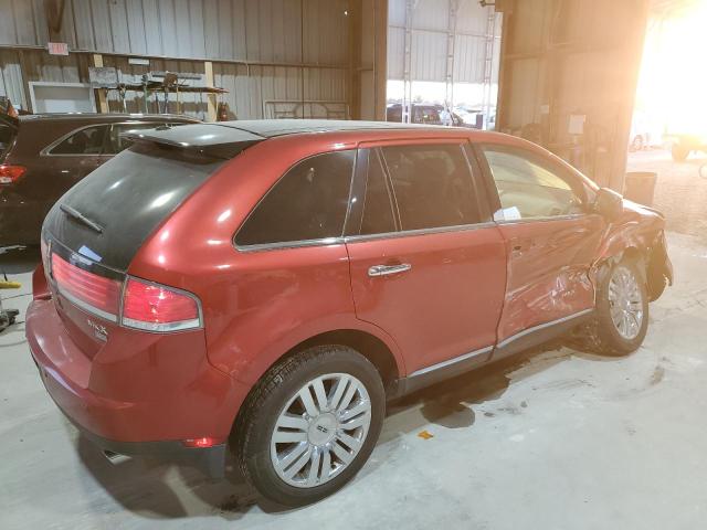 2LMDJ8JC0ABJ19768 - 2010 LINCOLN MKX RED photo 3