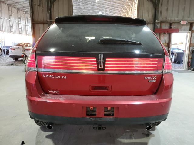 2LMDJ8JC0ABJ19768 - 2010 LINCOLN MKX RED photo 6