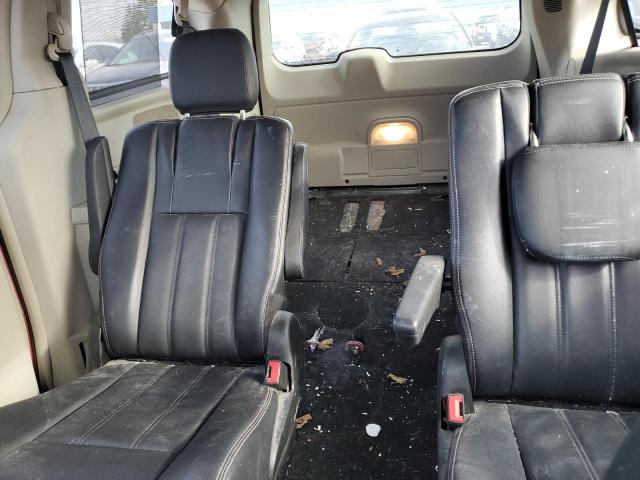 2C4RC1BG9DR805781 - 2013 CHRYSLER TOWN & COU TOURING RED photo 10