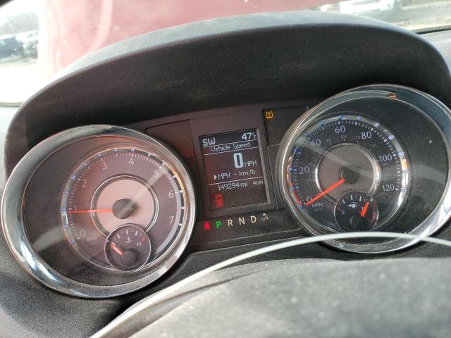 2C4RC1BG9DR805781 - 2013 CHRYSLER TOWN & COU TOURING RED photo 9