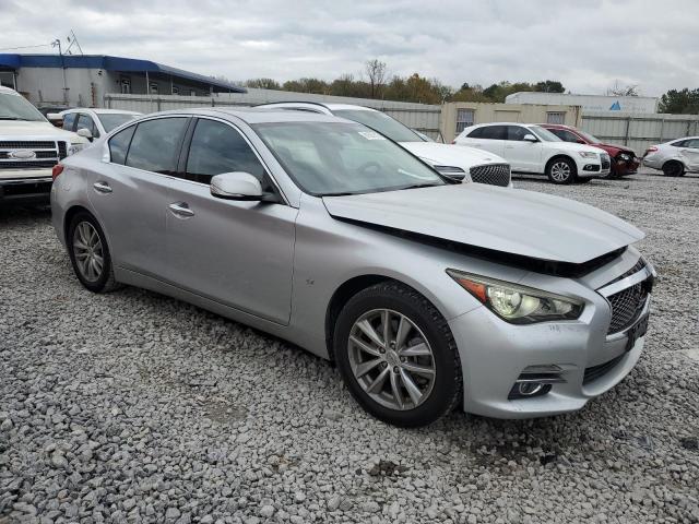 JN1BV7AR8EM680880 - 2014 INFINITI Q50 BASE SILVER photo 4