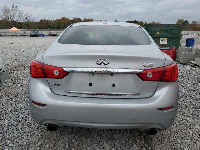 JN1BV7AR8EM680880 - 2014 INFINITI Q50 BASE SILVER photo 6