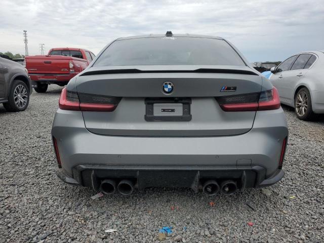 WBS33AY07PFR25860 - 2023 BMW M3 COMPETITION GRAY photo 6