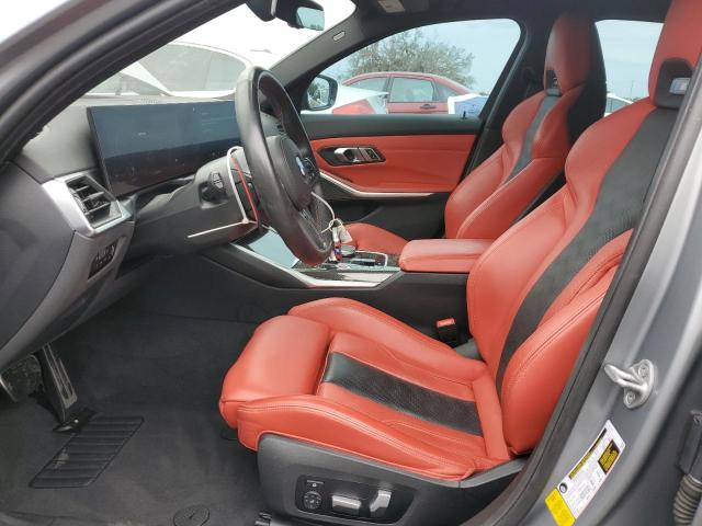 WBS33AY07PFR25860 - 2023 BMW M3 COMPETITION GRAY photo 7