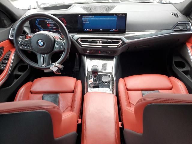 WBS33AY07PFR25860 - 2023 BMW M3 COMPETITION GRAY photo 8