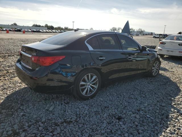 JN1BV7AP9EM674827 - 2014 INFINITI Q50 BASE BLACK photo 3