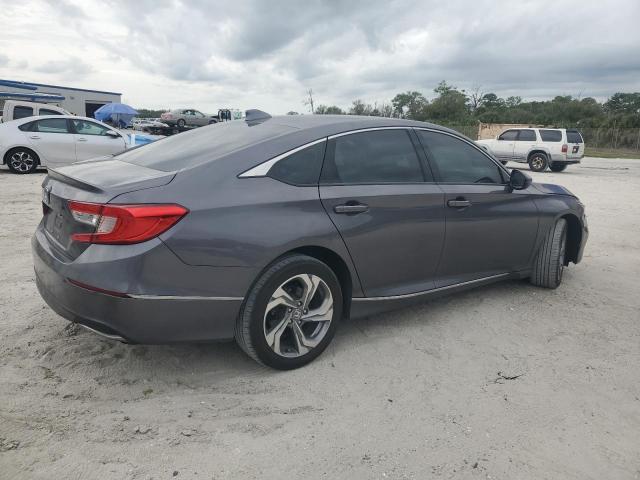 1HGCV1F50JA204818 - 2018 HONDA ACCORD EXL ნაცრისფერი ფოტო 3