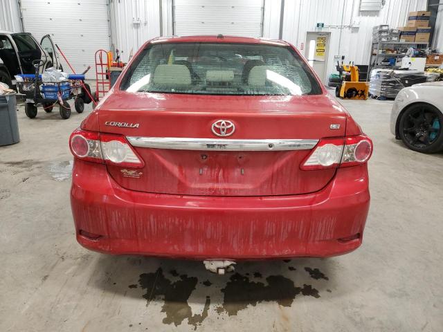 2T1BU4EE9DC933853 - 2013 TOYOTA COROLLA BASE 红色 照片 12