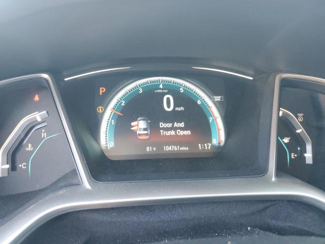 19XFC1F3XGE212320 - 2016 HONDA CIVIC EX BLUE photo 9