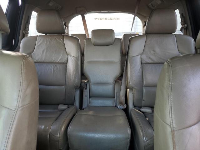 5FNRL5H63BB018369 - 2011 HONDA ODYSSEY EXL RED photo 10