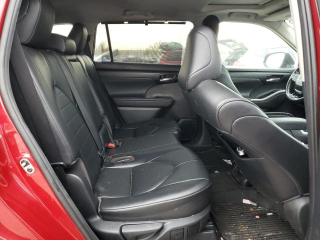 5TDGZRBH9LS001371 - 2020 TOYOTA HIGHLANDER XLE წითელი ფოტო 11