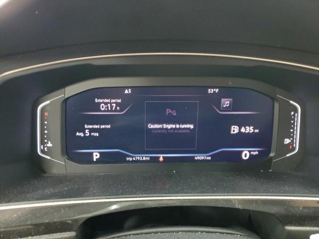 3VV3B7AX8KM130640 - 2019 VOLKSWAGEN TIGUAN SE BLUE photo 9