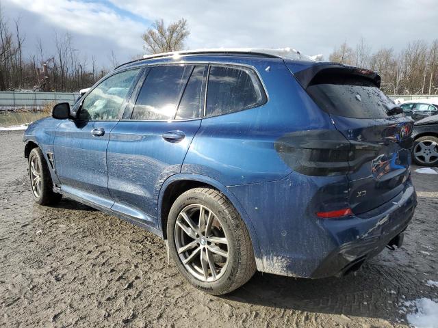 5UXTS3C59K0Z06634 - 2019 BMW X3 XDRIVEM40I BLUE photo 2