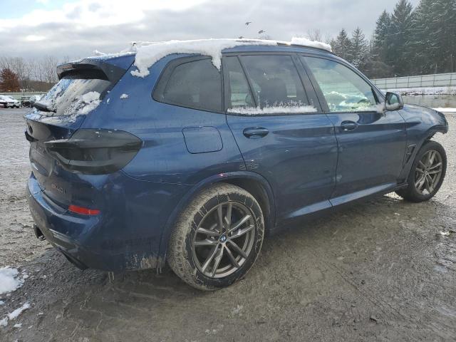 5UXTS3C59K0Z06634 - 2019 BMW X3 XDRIVEM40I BLUE photo 3