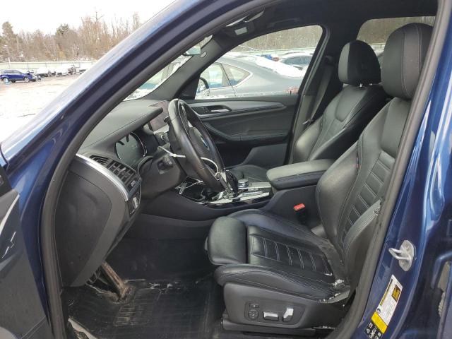 5UXTS3C59K0Z06634 - 2019 BMW X3 XDRIVEM40I BLUE photo 7