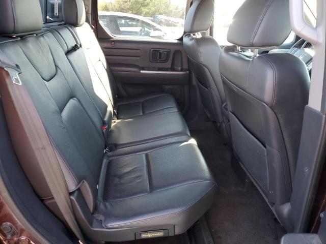 5FPYK1F54EB006941 - 2014 HONDA RIDGELINE RTL MAROON photo 10