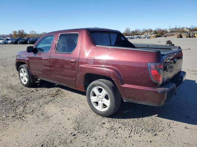 5FPYK1F54EB006941 - 2014 HONDA RIDGELINE RTL MAROON photo 2