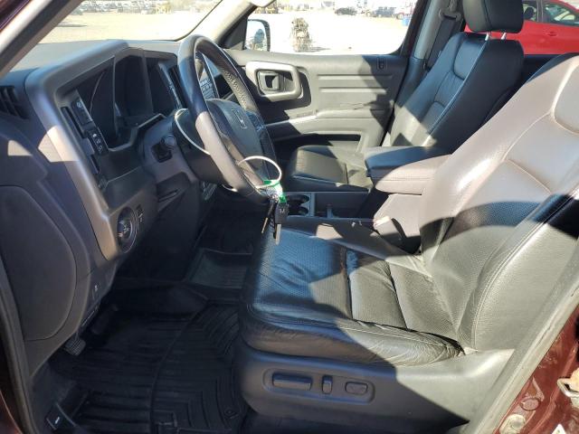 5FPYK1F54EB006941 - 2014 HONDA RIDGELINE RTL MAROON photo 7