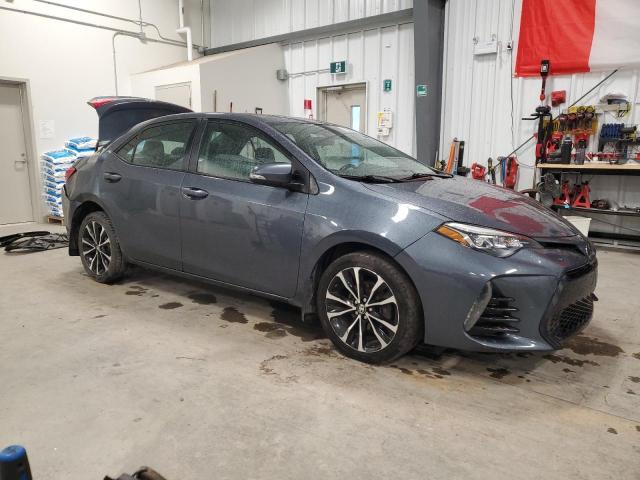2T1BURHE1JC050477 - 2018 TOYOTA COROLLA L GRAY photo 4
