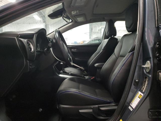 2T1BURHE1JC050477 - 2018 TOYOTA COROLLA L GRAY photo 7