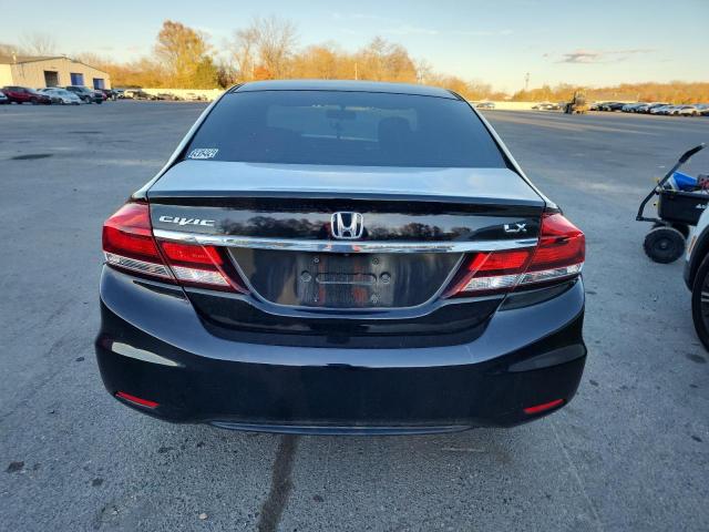 19XFB2F56FE246523 - 2015 HONDA CIVIC LX BLACK photo 6