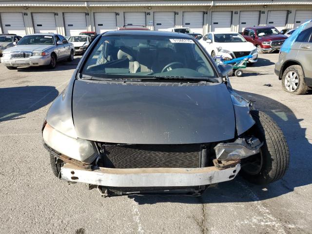 2HGFG12876H545360 - 2006 HONDA CIVIC EX GRAY photo 5
