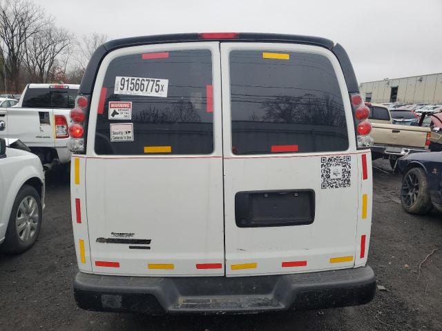 1GCZGUCG1D1156552 - 2013 CHEVROLET EXPRESS G3 WHITE photo 6