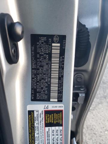 4T1BF1FK2HU794537 - 2017 TOYOTA CAMRY LE SILVER photo 12