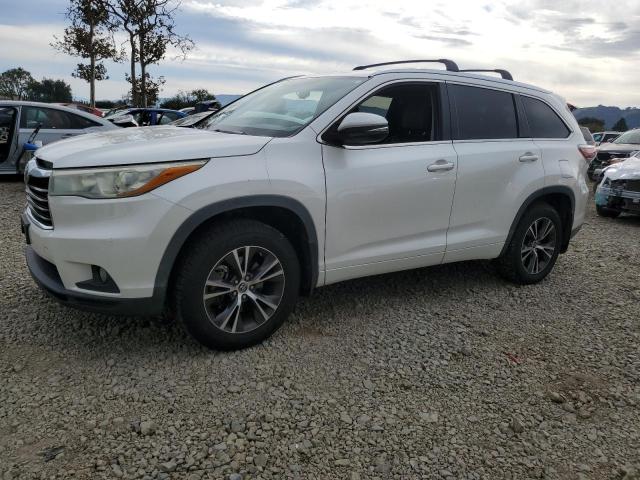 2016 TOYOTA HIGHLANDER XLE, 